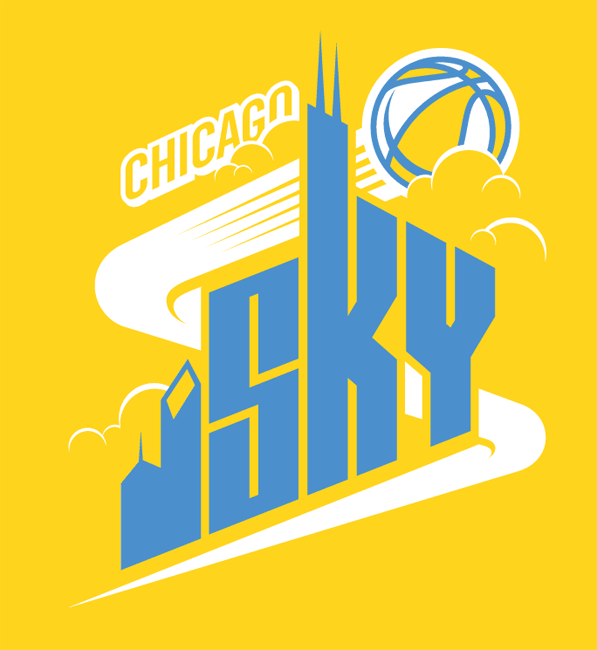 Chicago Sky 2006-Pres Alternate Logo v2 iron on transfers for clothing